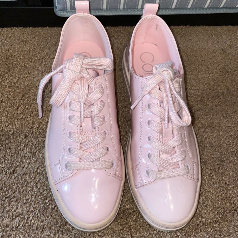 Calvin Klein shoes light pink